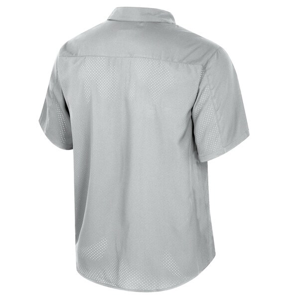 Light Grey Men's Fishing Shirt - Wo